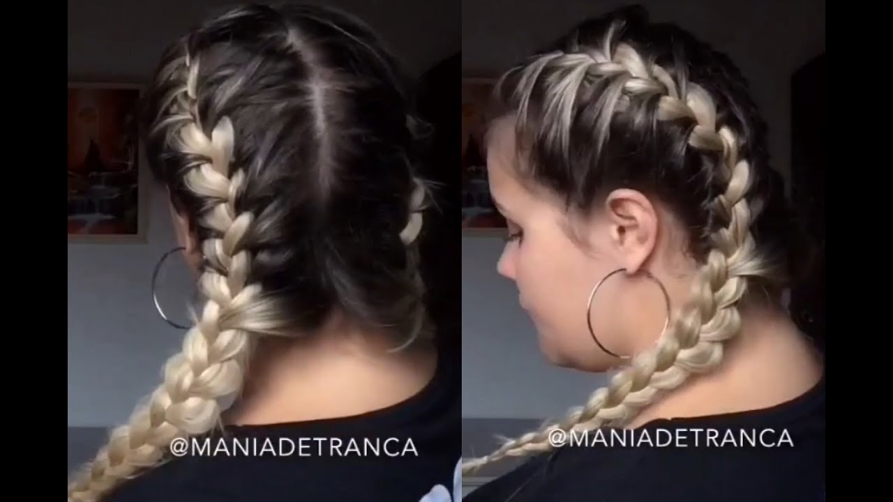 #34 - Trança dupla embutida