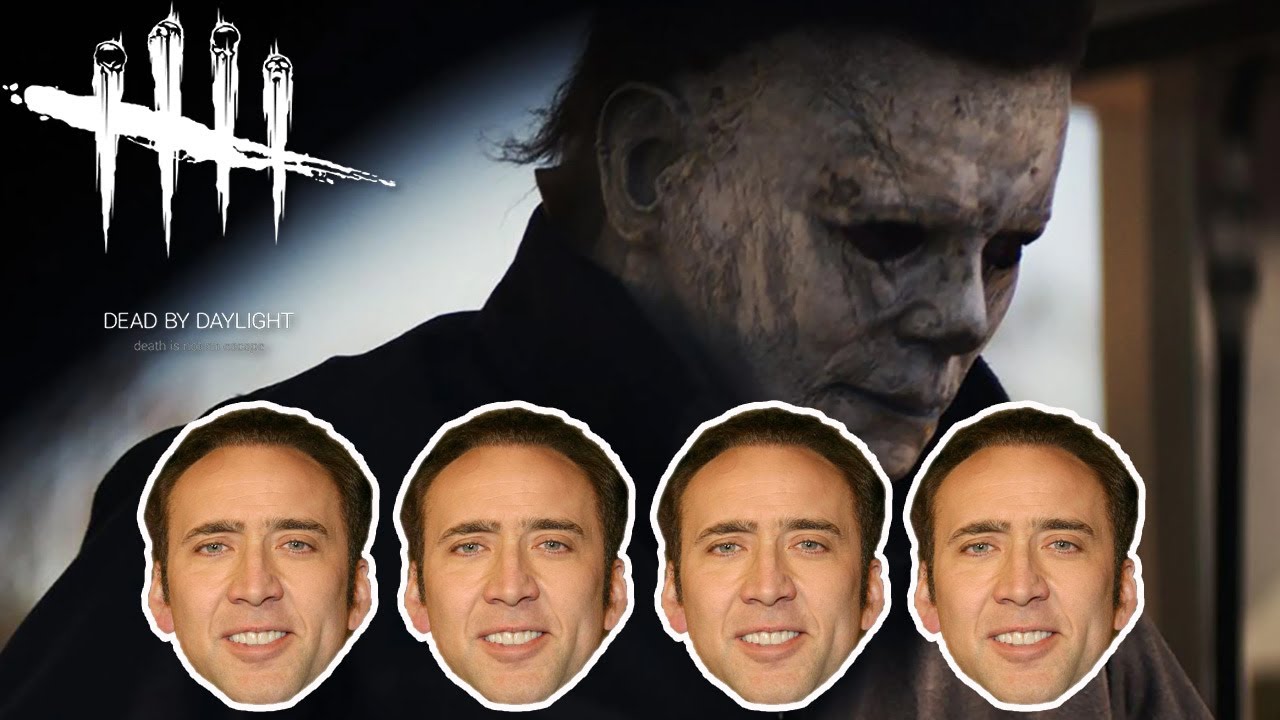 MI MICHAEL MYERS VS PREMADE DE NICOLAS CAGE - DEAD BY DAYLIGHT - YouTube