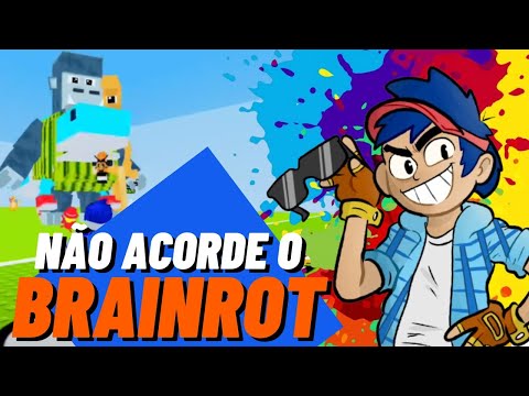 Evento - Não acorde um brainrot. #roblox #diversão #brainrot #fly
