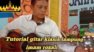 Tutorial gitar tunggal dan nama nama petikan || IMAM ROZALI