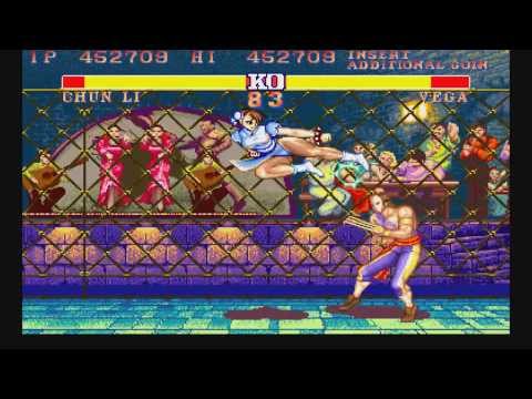 Street Fighter 2 Champion Edition | Chun-Li vs Vega