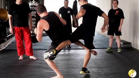 JKD: Leg Cut vs Round Kick