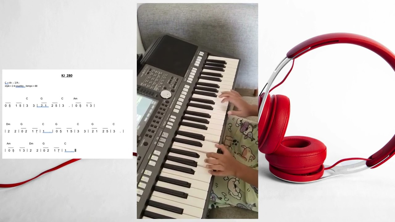 KIDS LEARN HOW TO PLAY KJ 280 AKU PERCAYA