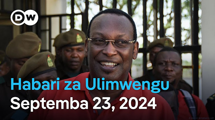 DW Kiswahili Habari za Ulimwengu | Septemba 23, 2024 | Mchana