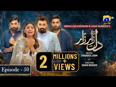 Dil Zaar Zaar - Episode 50 - Hina Altaf - Sami Khan - Azfar Rehman [Eng Sub] - 17th May 2022