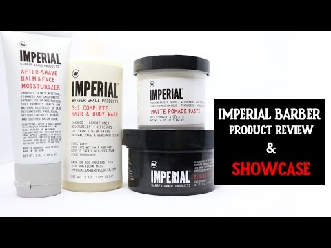 Men's Hair I Imperial Barber Product Review & Showcase