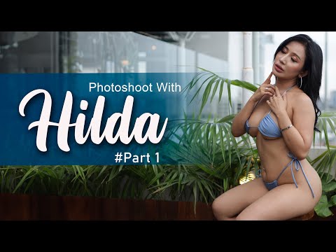 Photoshoot with HILDA | simodel cantik yang WOW banget  #part1