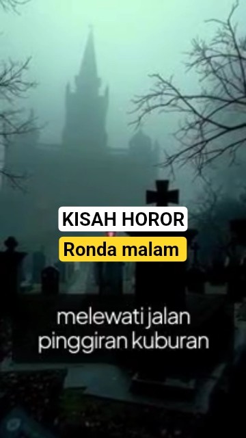 KETEMU KUNTI SAAT RONDA MALAM #shorts#viral#fyp#horor#ngakak#reels#foryou#youtube