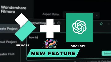 How to use CHAT GPT AI in Filmora 12 | New AI feature in Filmora 12 #FilmoraChatGPT #filmora12