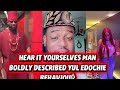 HEAR IT YOURSELVES MAN BOLDLY DESCRIBED YUL EDOCHIE BEHAVI0UŘ 
