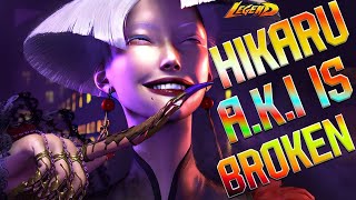 Street Fighter 6 🔥Hikaru Shiftne (A.K.I) Gameplay Is BROKEN !