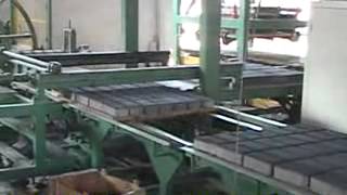 Fully automatic brick making machine cuber system