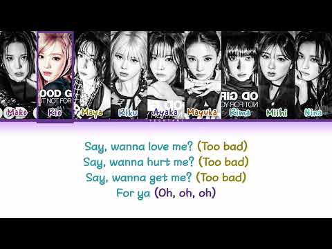 NIZIU "Too Bad" | Color Coded Lyrics (by Yeontani)