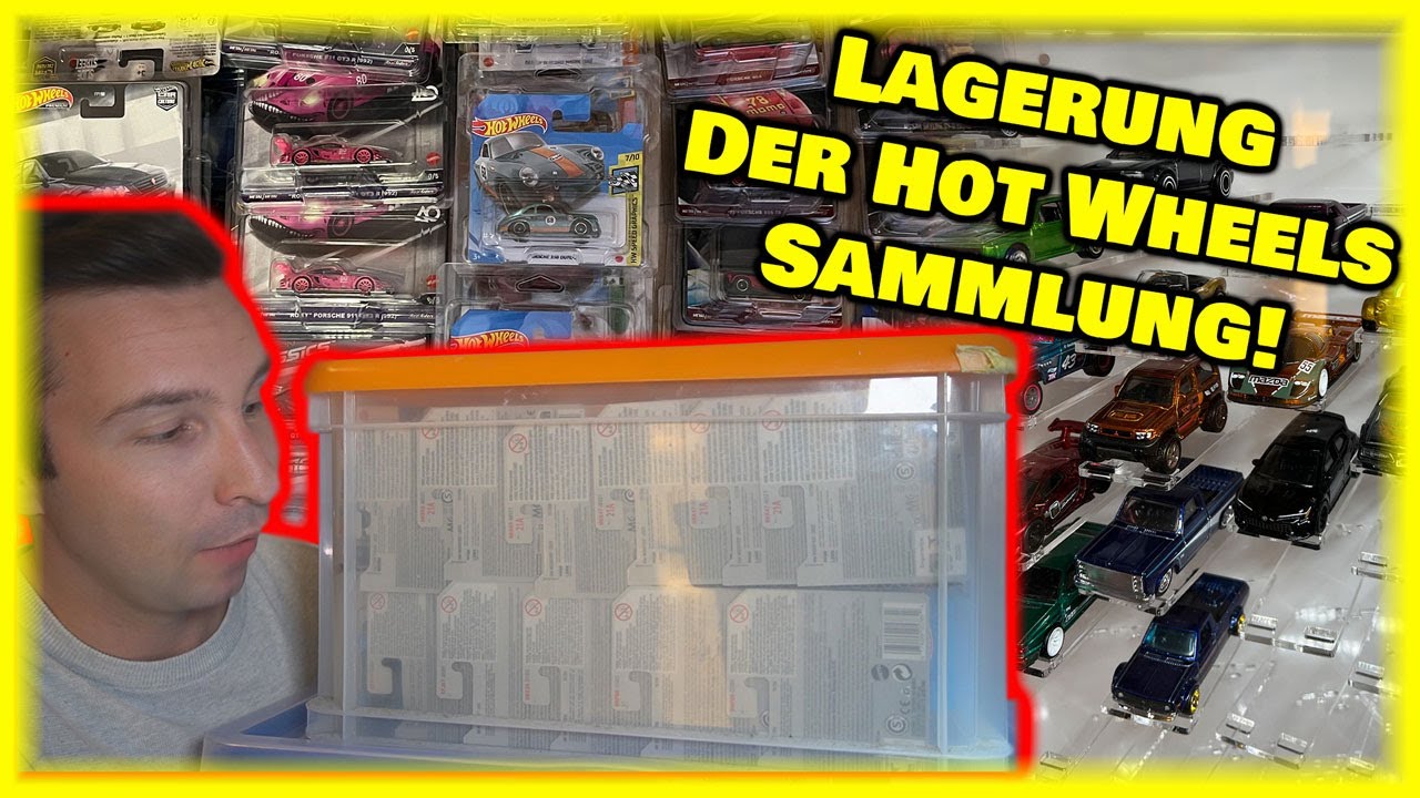 KISTEN, SCHUBLADEN, BANKSCHLIEßFACH: So lagere ich meine HOT WHEELS SAMMLUNG!