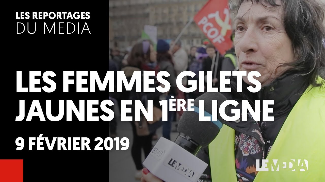 GILETS JAUNES : LES FEMMES EN PREMIÈRE LIGNE gilets jaunes nantes