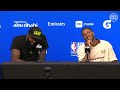 Mitchell Robinson and Deuce McBride Post Preseason Game Media | October 2, 2025