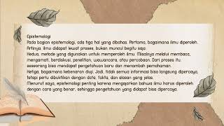 TUGAS TUTON 1 MATKUL FILSAFAT ILMU PRODI PGSD SEMESTER 2 UNIVERSITAS TERBUKA 