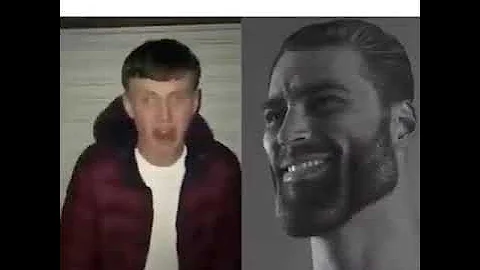 Chad Vs Virgin meme template