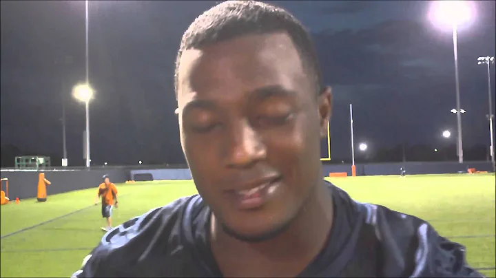 UTSA Football Fall Camp Focus DE Robert Singletary...