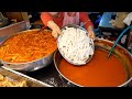 분식으로 유명한 동문시장 서울떡볶이 / Popular snacks in the Korean market - Korean street food