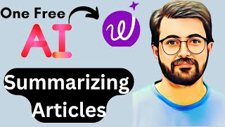 Summarize research articles using AI tool |Academic Research assistance AI |Tutorial | Wordtune read