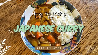 How to Make Japanese Curry/Beef Curry Rice Japanese Curry japanesefood