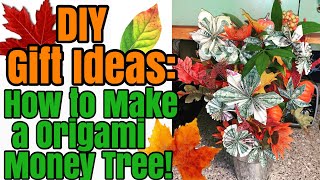 Origami flower video link https://youtu.be/_takfukradw how to make a
cash money tree | gift idea join me on poshmark, the #1 app buy & sell
fashio...