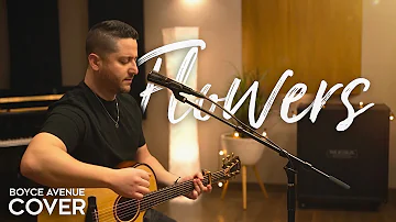 Flowers - Miley Cyrus (Boyce Avenue acoustic cover) on Spotify & Apple