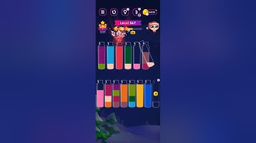 water sort puzzle - Get color level 567