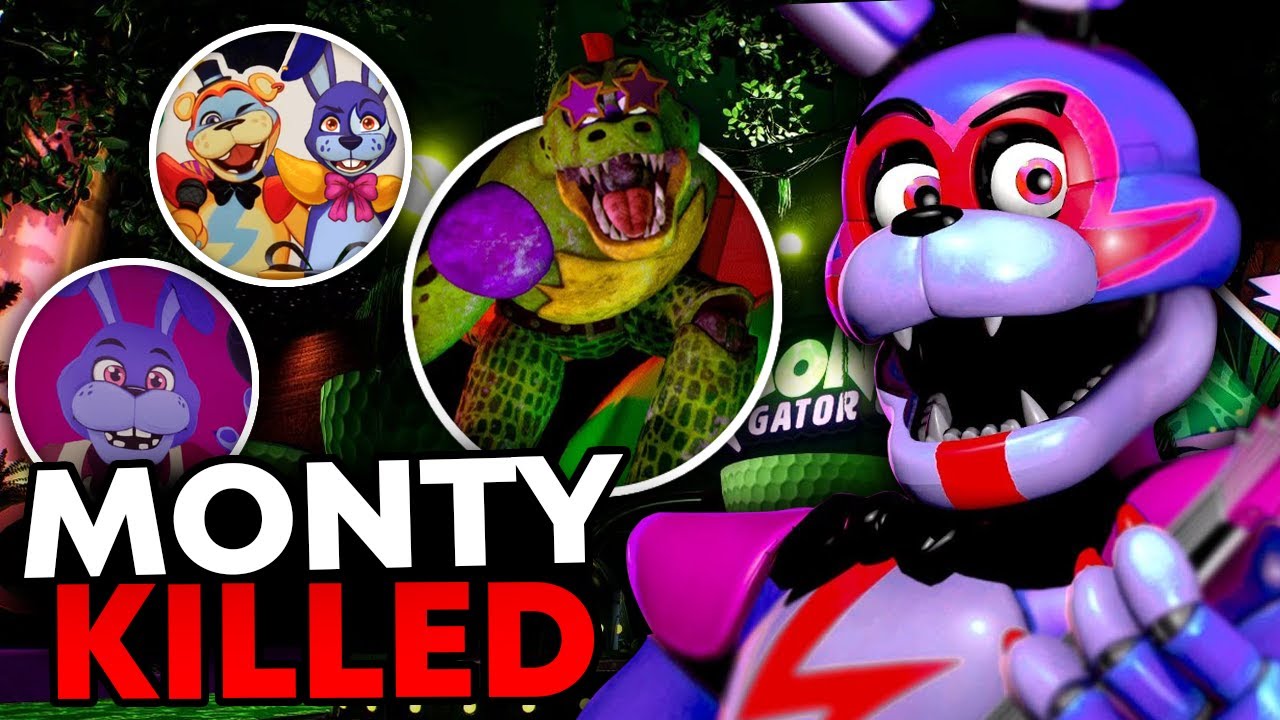 What happens if you REPAIR GLAMROCK BONNIE with MONTY'S PARTS?! (FNAF  Security Breach Myths) 