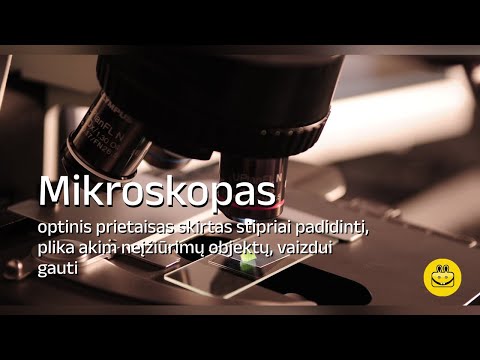 Video: Ar mikroskopas turi skiriamąją gebą?