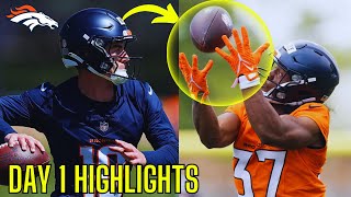 Rj Harvey & The Denver Broncos Look Nasty At Minicamp... Broncos Day 1 Highlights