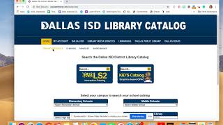 Accessing DISD Databases From Home