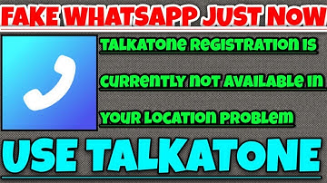 talkatone an usually high number of rajistration problem solution 2022|talkatone signup problem fix