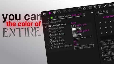 Change after effect ui colour in 10 seconds