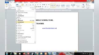 PRACTICAL CLASS ON MICROSOFT WORD WITH MR. DENNIS