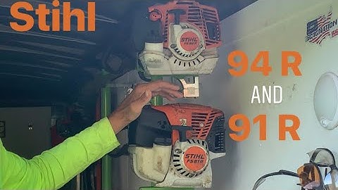 Stihl 94R and 91R Comparison