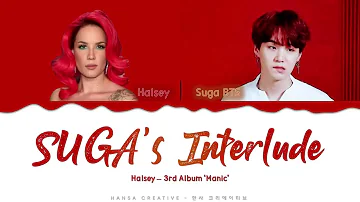SUGA's INTERLUDE lyrics By Halsey and BTS suga
