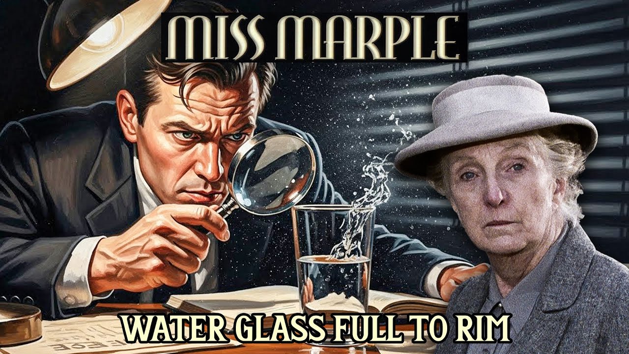 Water Glass Full to Rim | A Miss Marple Mystery
