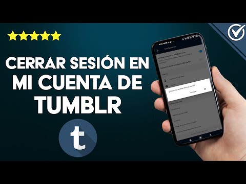 ¿Cómo cerrar sesión en mi cuenta TUMBLR con la aplicación de Android y PC?