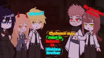 Chainsaw Man react to Sukuna as Makima