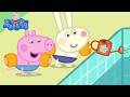 Daddy Pig Teaches George How To Swim!