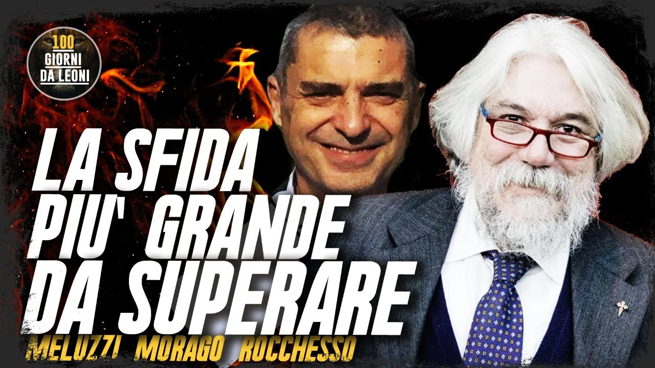 ⁣La SFIDA più GRANDE da SUPERARE. Con Alessandro Meluzzi e Pedro Morago