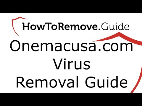 Onemacusa.com Virus Removal