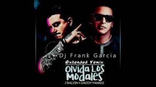 J Balvin Ft Daddy Yankee - Pierde Los Modales (Dj Frank Garcia Extended Remix)