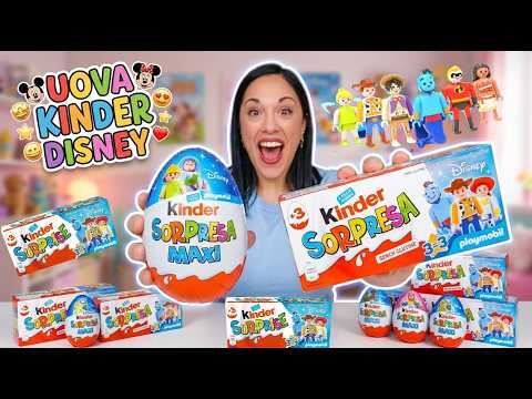 Apro UOVA KINDER SORPRESA DISNEY! Finirò la collezione?