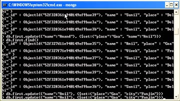 MongoDB CRUD Part 2 - Update and Delete