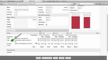 Estimating, Quoting & Order Creation