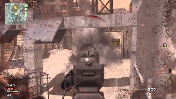 "All Pro" kill in MW3 with a P90