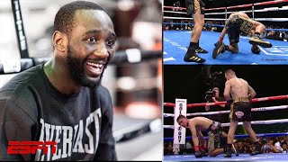 Terence Crawford Reacts to Vergil Ortiz getting DROPPED by Mean Machine: I’LL KNOCK HIM OUT